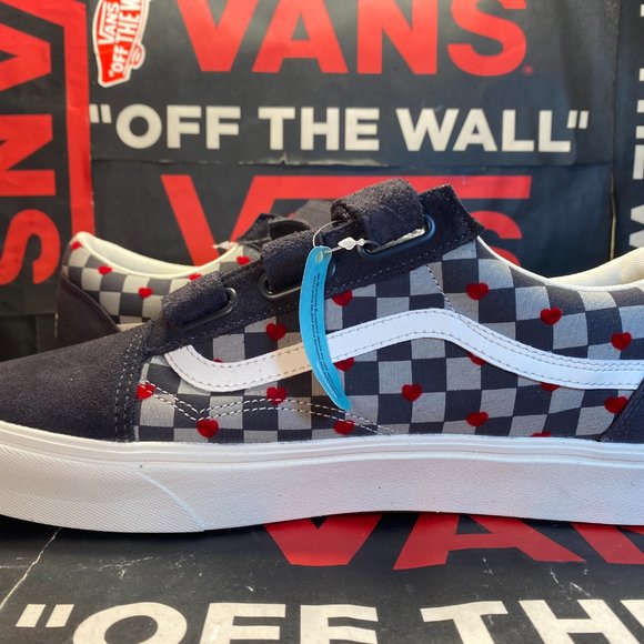 Vans Men's 4/Women's 5.5 Comfycush Old Skool Autism Hearts Asphalt VN0A7Q9A109 - Picture 11 of 14